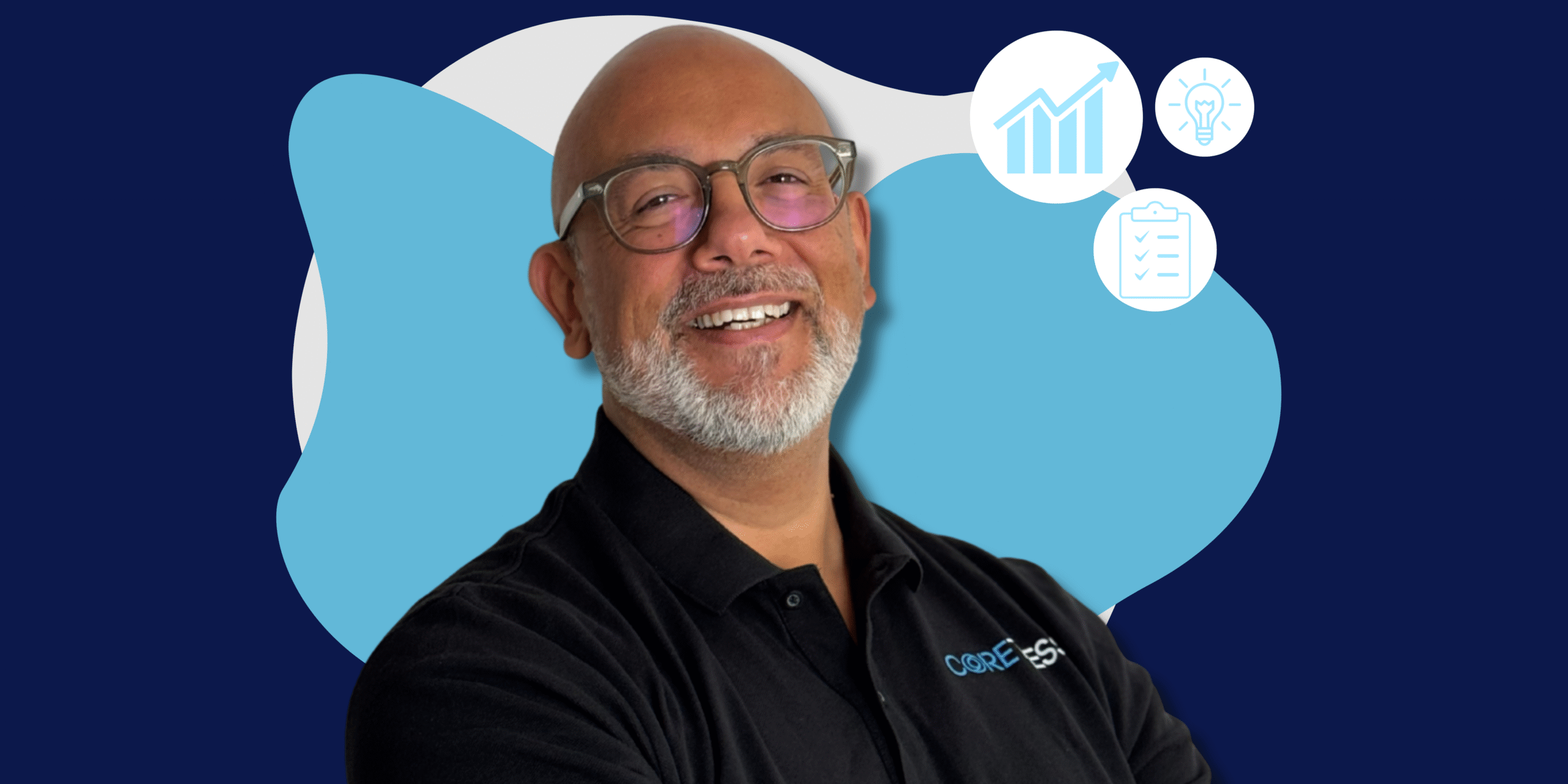 Grafische Darstellung eines IT-Systemhauses in Deutschland mit Zahlen und Analyse-Elementen – Übersicht über Markt, Fakten und Qualitätskriterien.