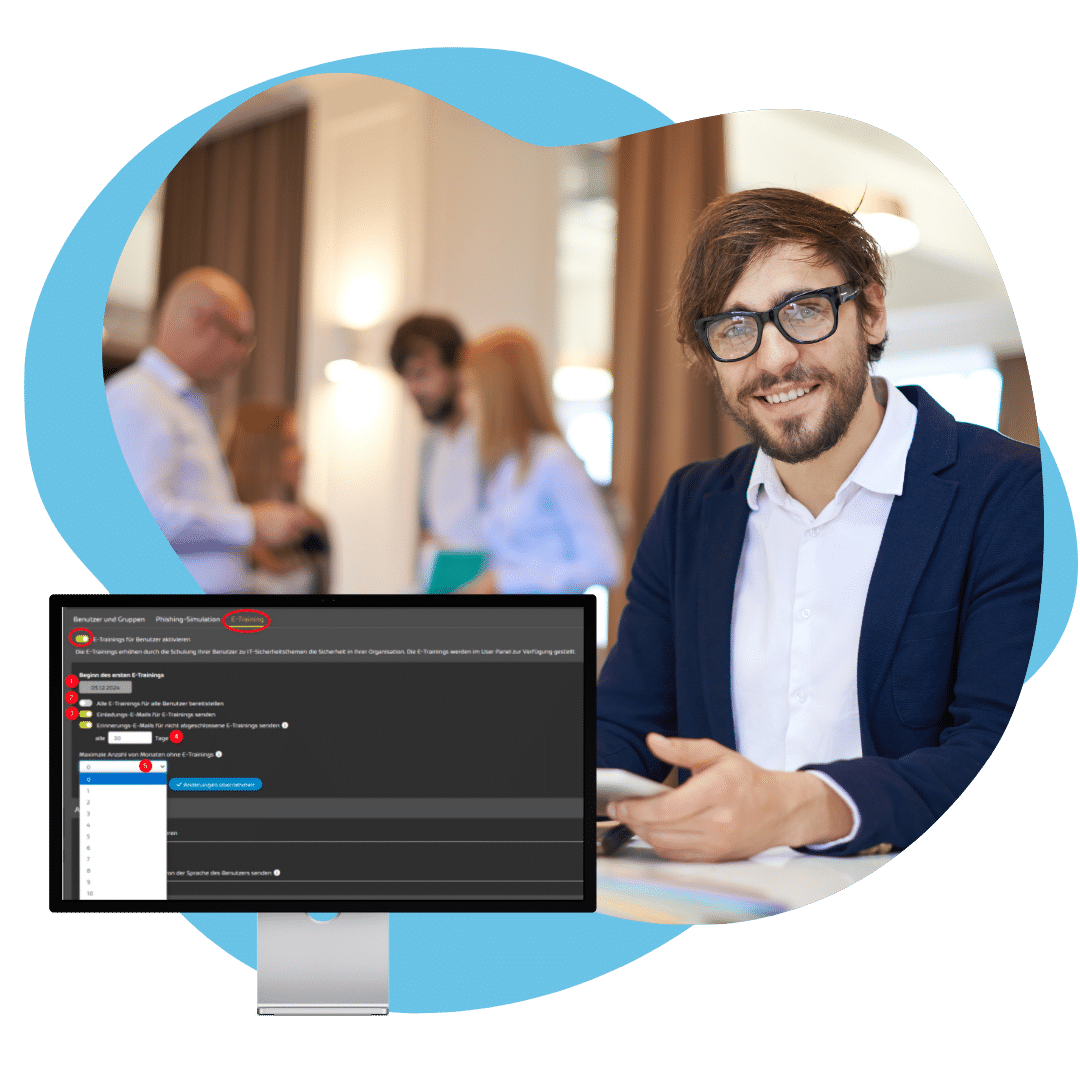 Mitarbeiter nehmen an einem IT Security Awareness Training in Köln teil, um ihr Sicherheitsbewusstsein zu stärken.